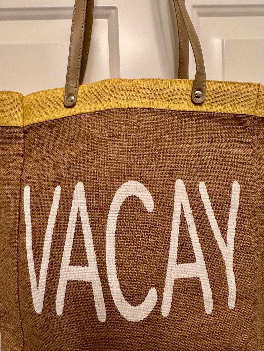 Large "VACAY" Tote Bag - Picture 3 of 8